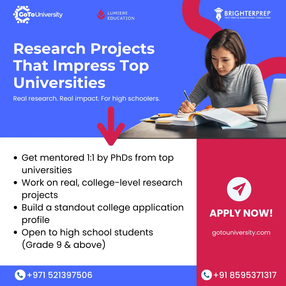 Impress Top Universities with ease!